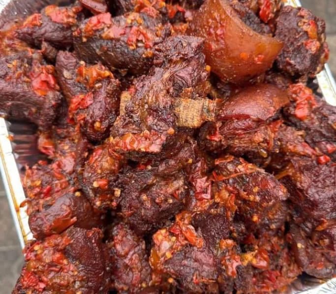 Peppered Goat Meat from the Soft Beans Palace menu